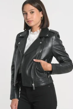 BLOUSON PERFECTO CUIR ROCK^KOOKAÏ Best Sale