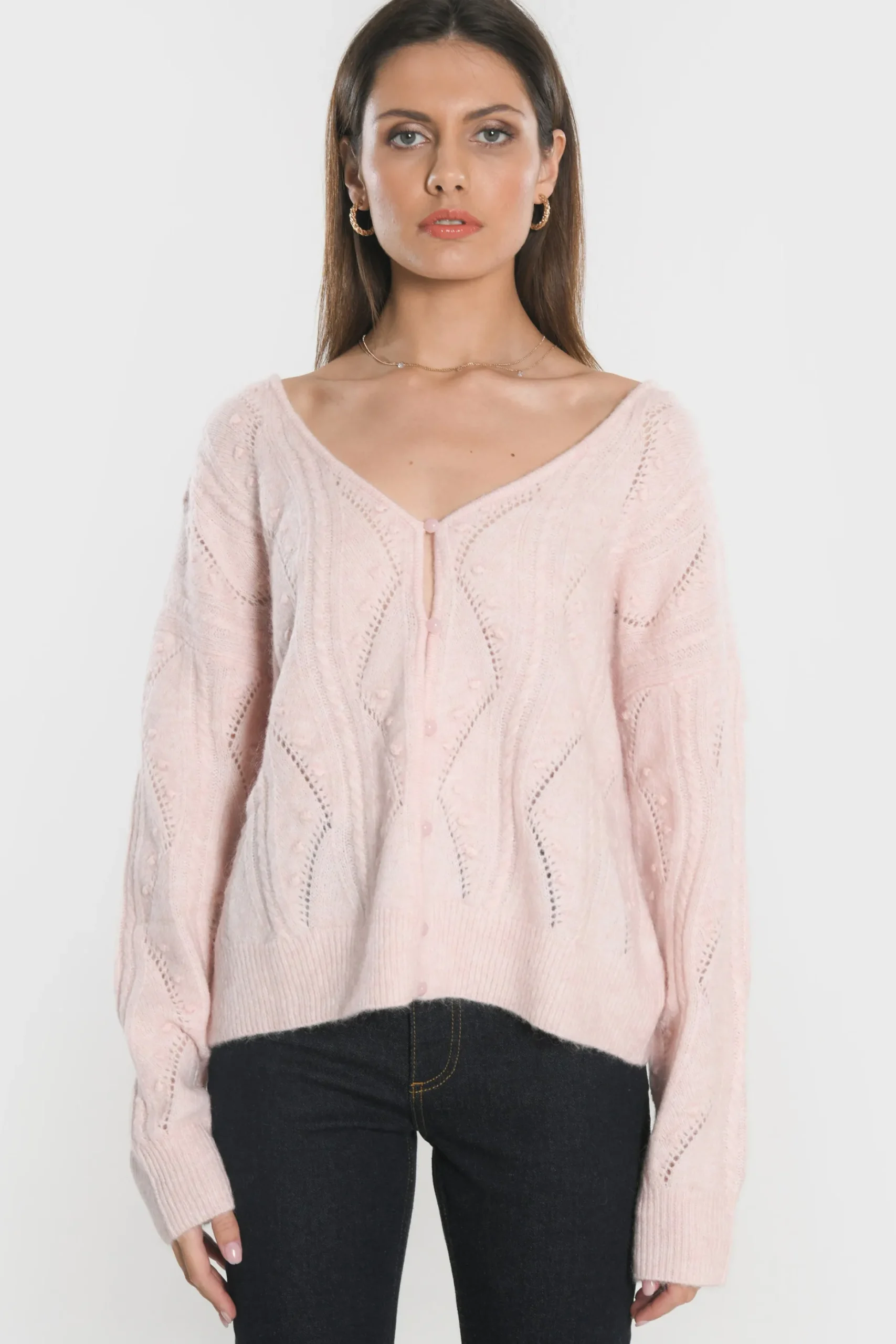 CARDIGAN MONICA ROSE PALE^KOOKAÏ Fashion