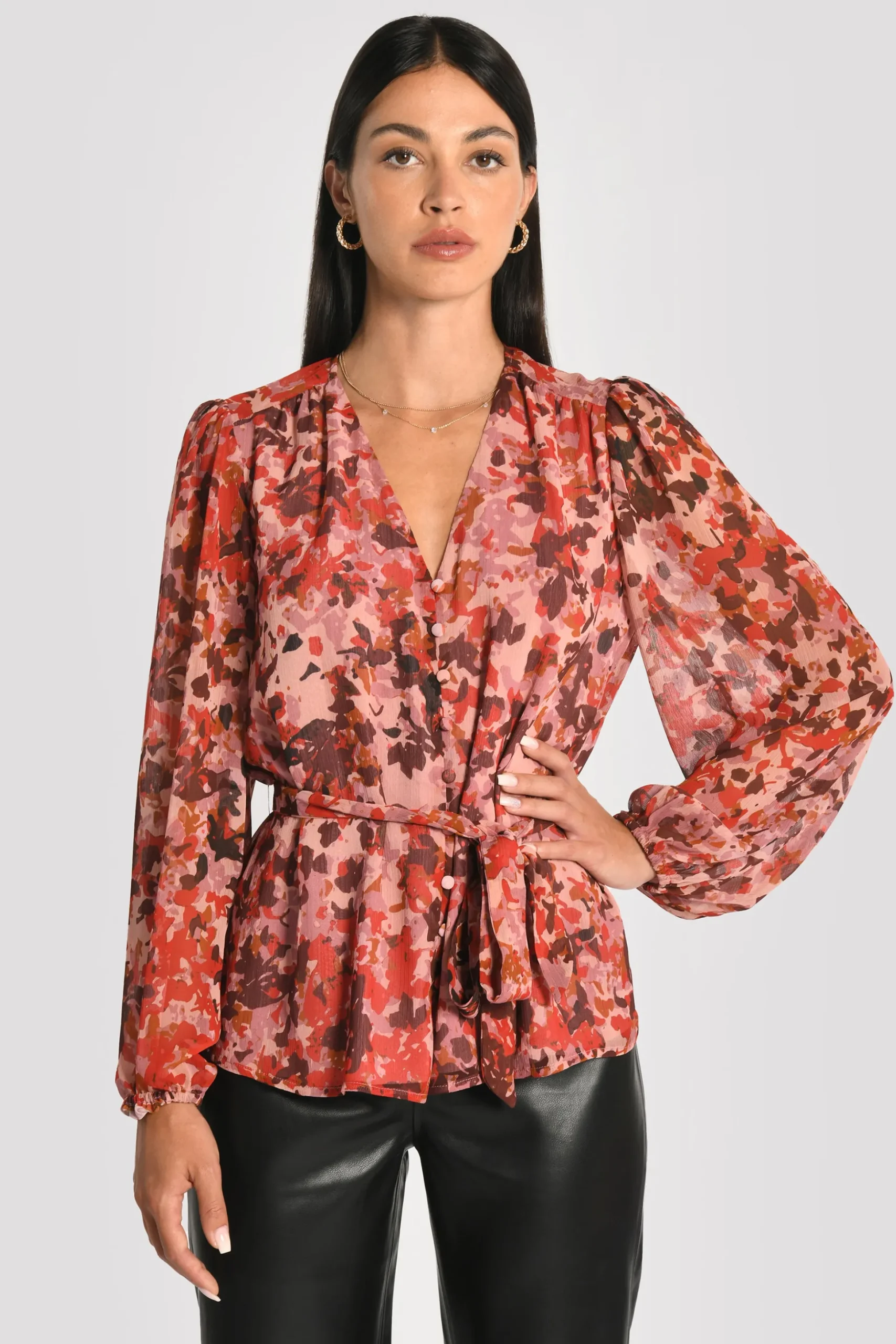 CHEMISE CONSTANCE MULTI BORDEAUX^KOOKAÏ Best