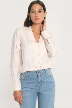 CHEMISE JACQUARD EFFET SOIE CALLISTE^KOOKAÏ Fashion