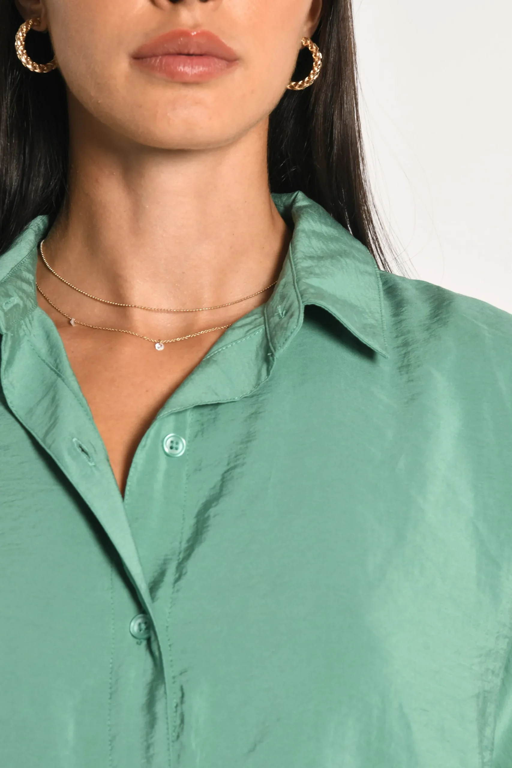 CHEMISE OVERSIZED EFFET SOIE LILOU^KOOKAÏ Fashion