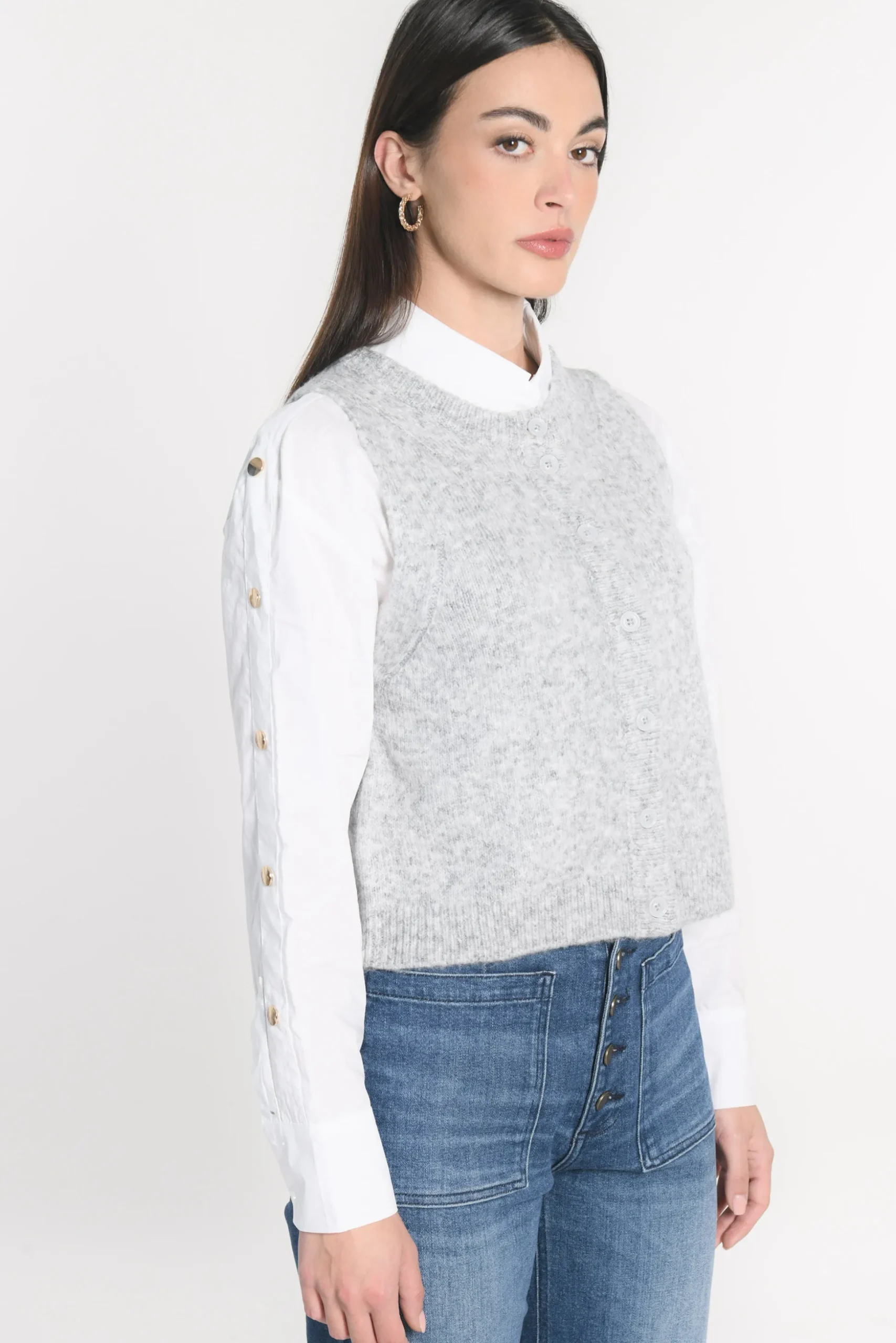 GILET JOANA GRIS CHINÉ^KOOKAÏ Best