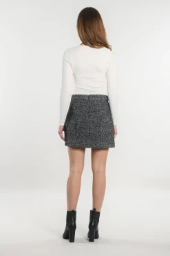 JUPE - NINO - NOIR/BLANC^KOOKAÏ Discount