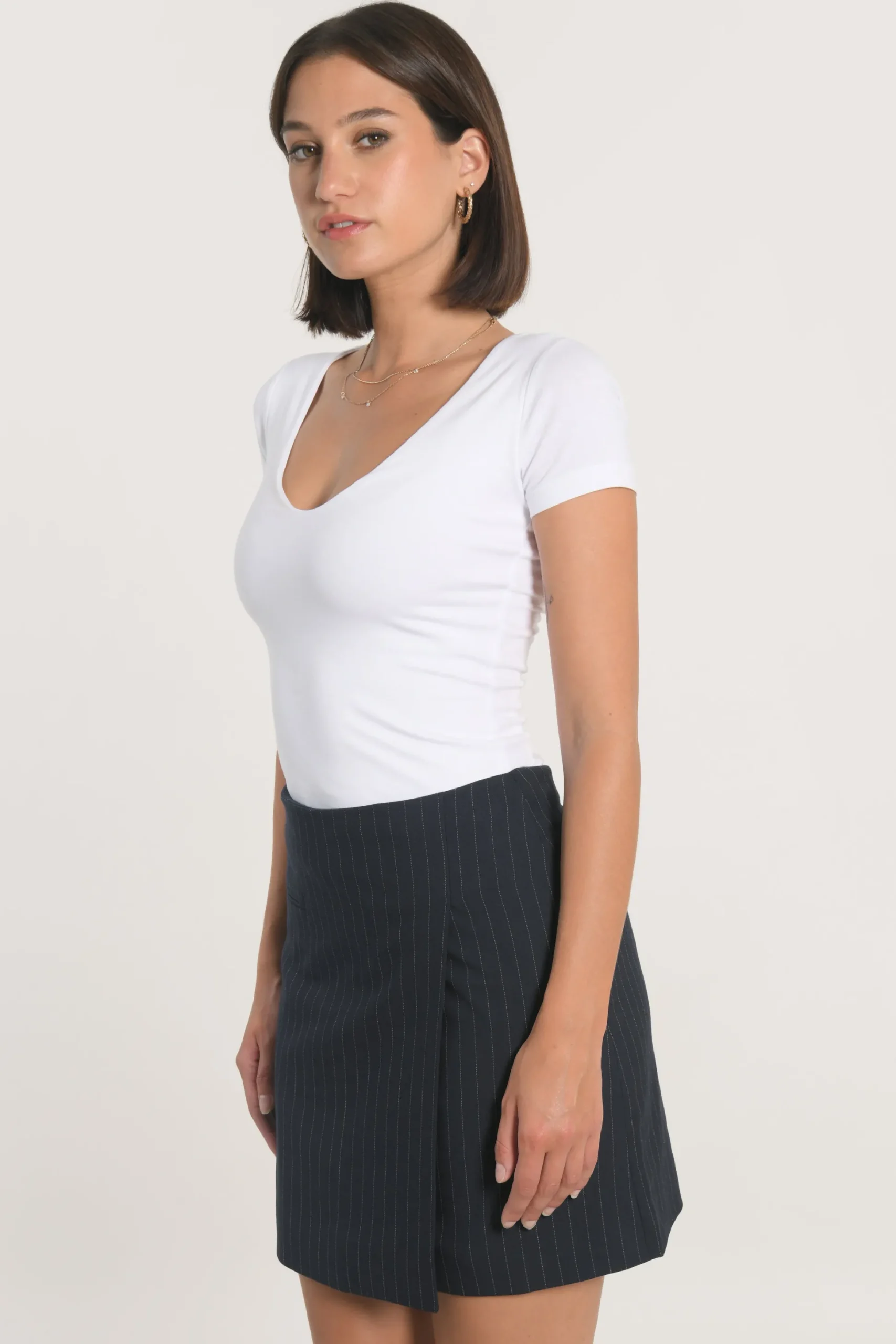 JUPE COURTE RAYURE TENNIS AUDREY^KOOKAÏ Shop