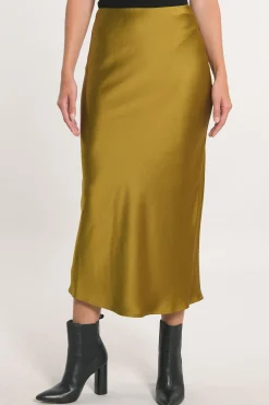 JUPE MIDI PATTY SATIN^KOOKAÏ Cheap