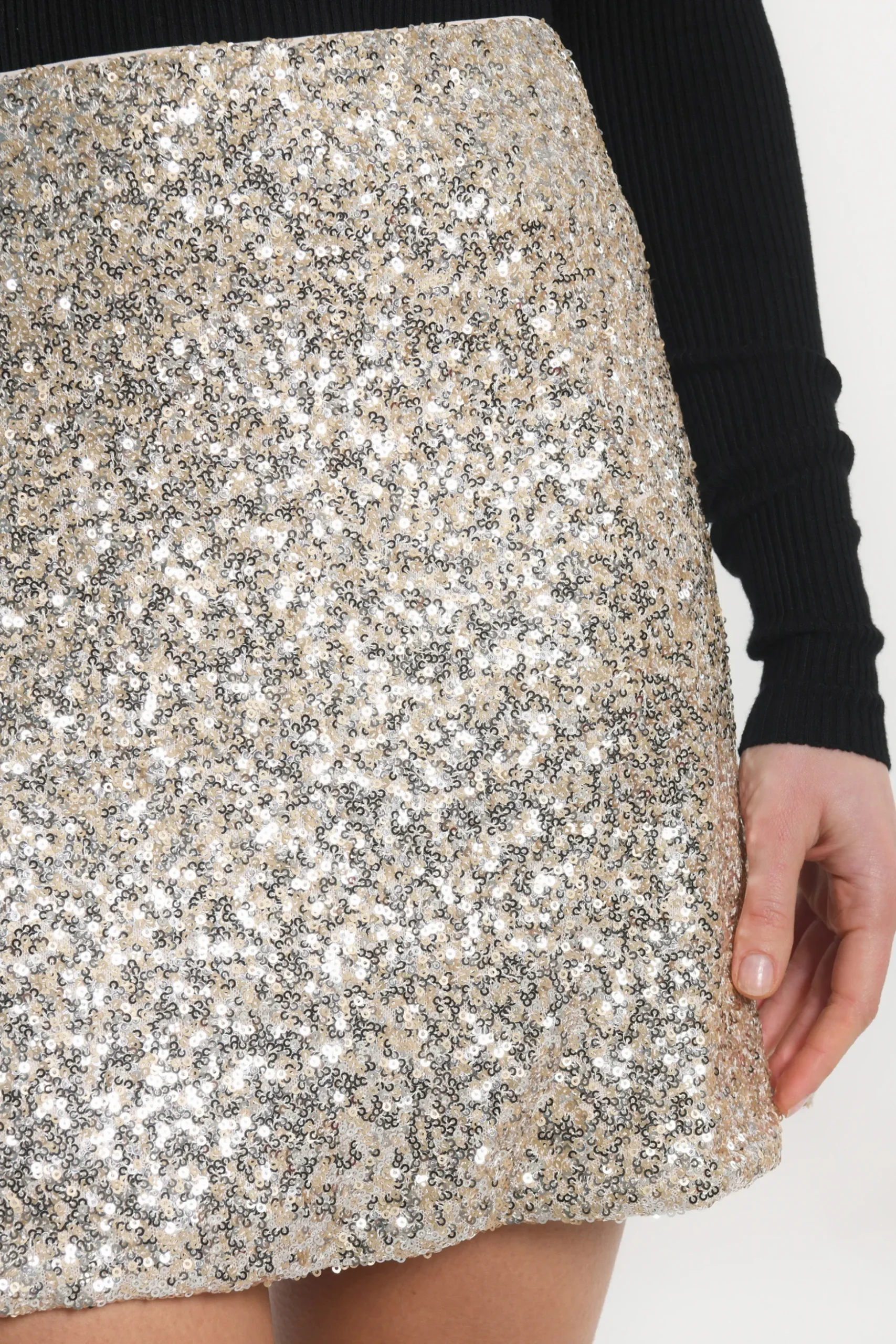 JUPE MINI - JAY - SILVER/GOLD^KOOKAÏ Store