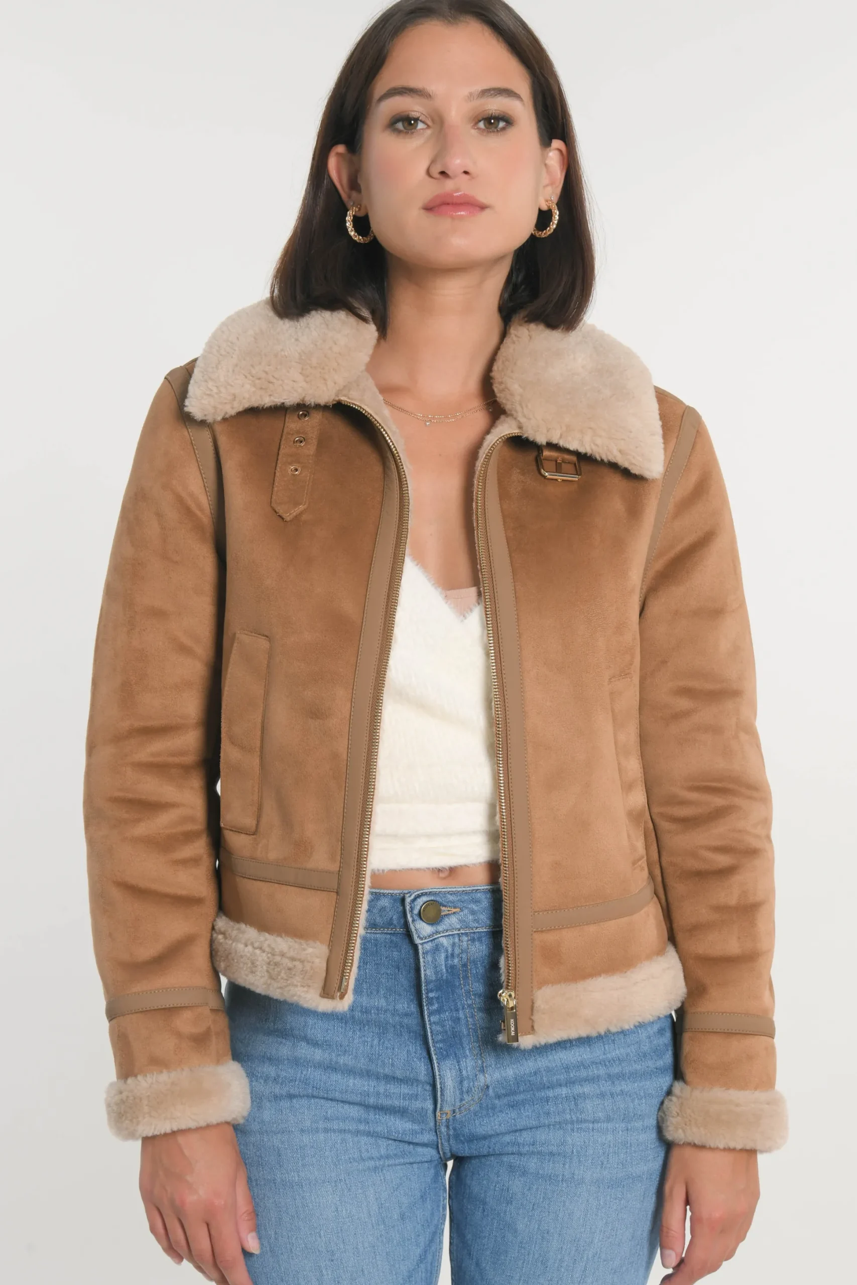 MANTEAU BLOUSON - VANESSA -^KOOKAÏ Sale