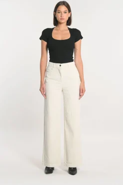 PANTALON FLARE VELOURS SUZANNE CLAIR^KOOKAÏ Discount