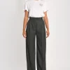 PANTALON LARGE SHEILA GRIS FONCÉ^KOOKAÏ Best Sale