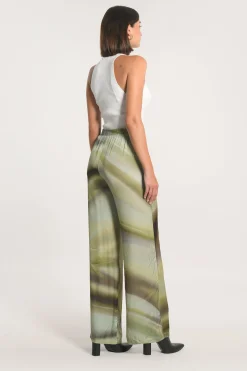 PANTALON NIKITA IMPRIMÉ 70s MULTI KAKI^KOOKAÏ Sale