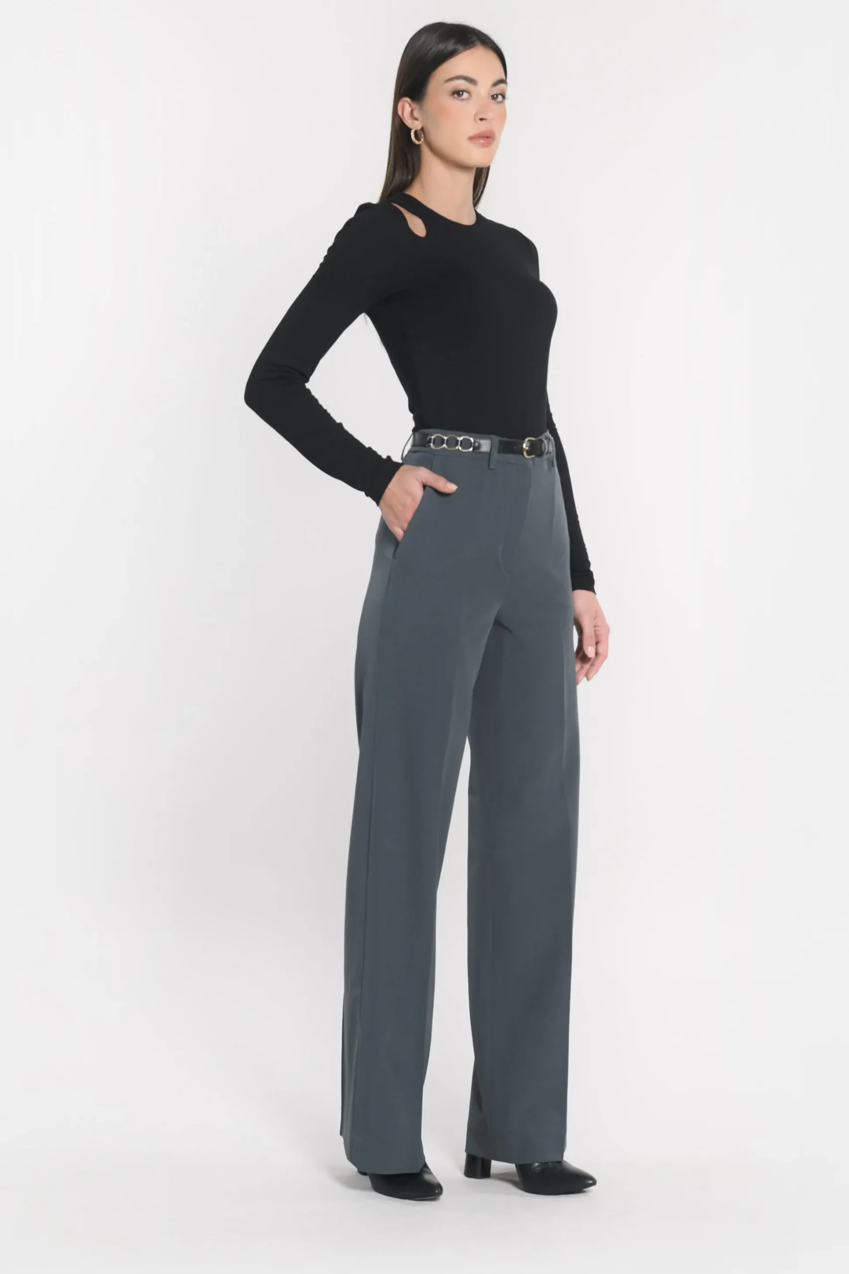 PANTALON TAILLE HAUTE MATHILDA^KOOKAÏ Discount