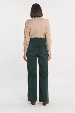 PANTALON VELOURS FLARE SUZANNE^KOOKAÏ Shop