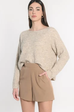 PULL BATEAU DANNA BEIGE CHINÉ^KOOKAÏ Online