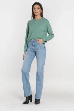 PULL BOUTONNE NOLWENN NEPTUNE GREEN^KOOKAÏ Fashion