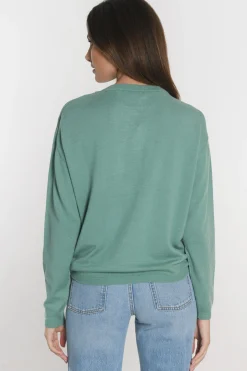 PULL BOUTONNE NOLWENN NEPTUNE GREEN^KOOKAÏ Fashion