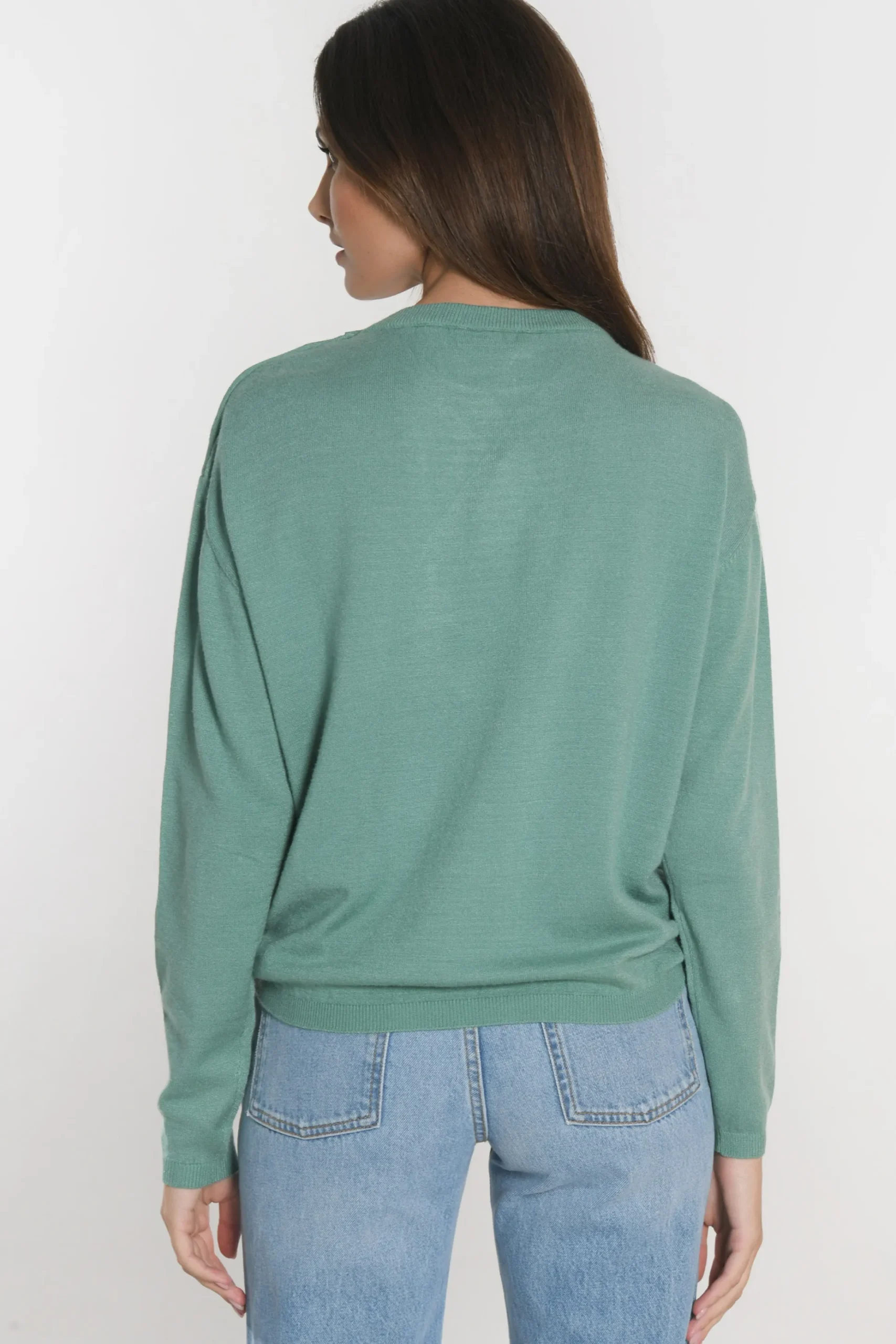 PULL BOUTONNE NOLWENN NEPTUNE GREEN^KOOKAÏ Fashion