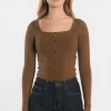 PULL COL CARRE - ELISABETH -^KOOKAÏ Sale