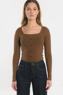 PULL COL CARRE - ELISABETH -^KOOKAÏ Sale