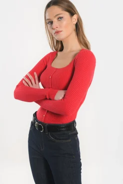 PULL COL CARRE - ELISABETH -^KOOKAÏ Flash Sale