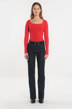 PULL COL CARRE - ELISABETH -^KOOKAÏ Flash Sale