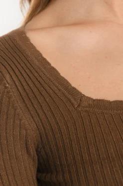 PULL COL CARRE - ELISABETH -^KOOKAÏ Sale