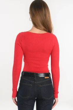 PULL COL CARRE - ELISABETH -^KOOKAÏ Flash Sale