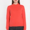 PULL COL CHEMINÉE ANITA ROUGE MARION^KOOKAÏ Store