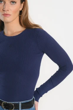 PULL COL ROND - ELISA - PATRIOT BLUE^KOOKAÏ Best