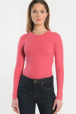 PULL COL ROND - ELISA - RAPTUR ROSE^KOOKAÏ Store