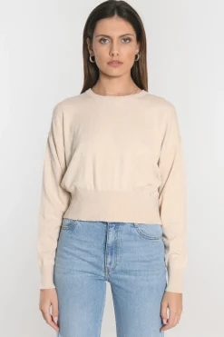 PULL COL ROND NOLWENN BEIGE CHINE^KOOKAÏ Best