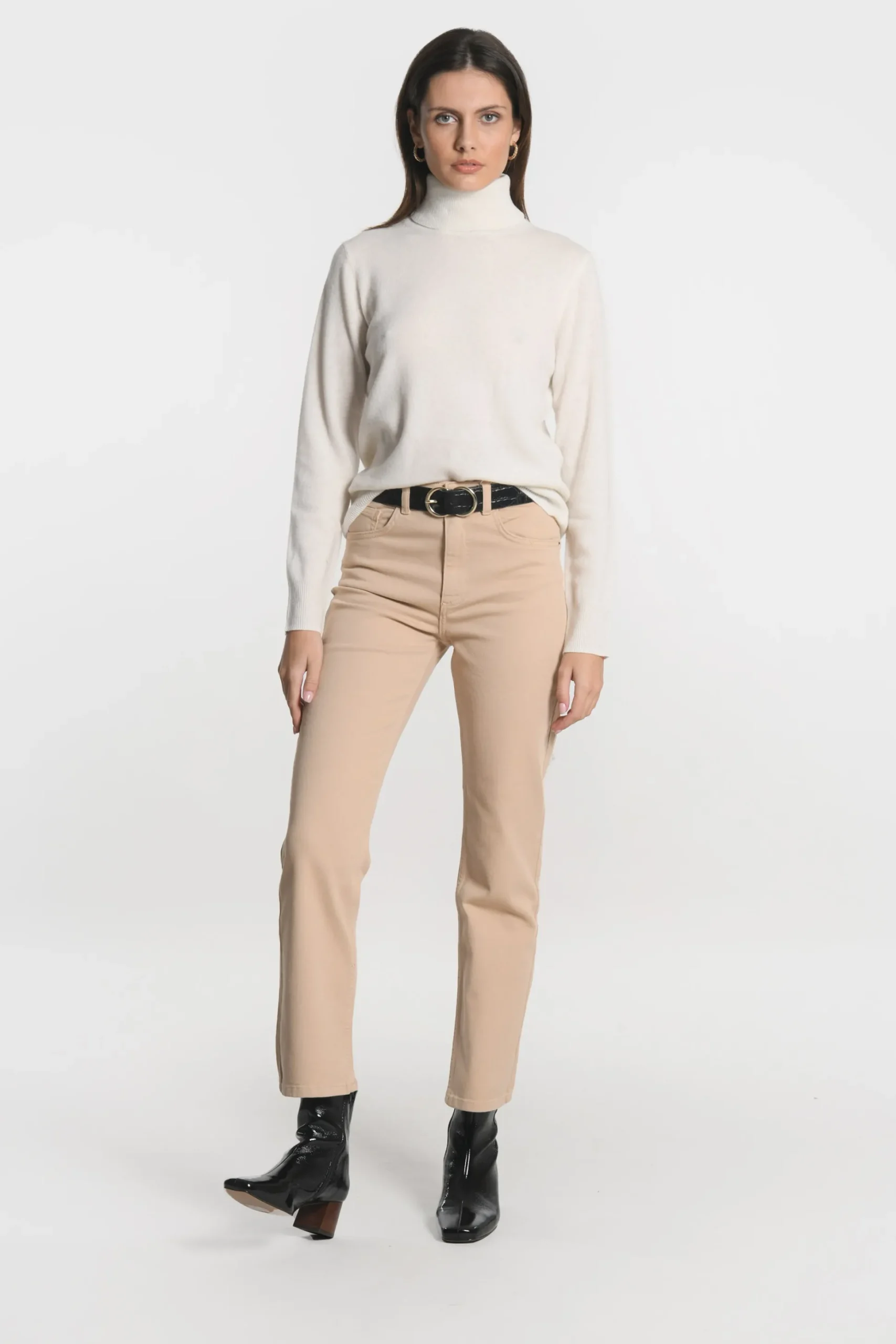 PULL COL ROULÉ ANITA ÉCRU^KOOKAÏ Cheap