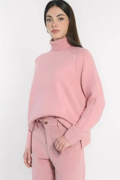 PULL COL ROULÉ JOANA BOIS DE ROSE^KOOKAÏ Best Sale