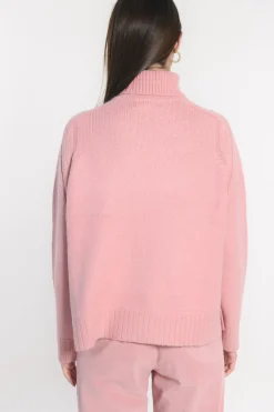 PULL COL ROULÉ JOANA BOIS DE ROSE^KOOKAÏ Best Sale