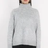 PULL COL ROULÉ JOANA GRIS CHINÉ^KOOKAÏ Hot