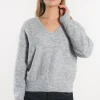 PULL COL V - DANNA - GRIS CHINE^KOOKAÏ Online