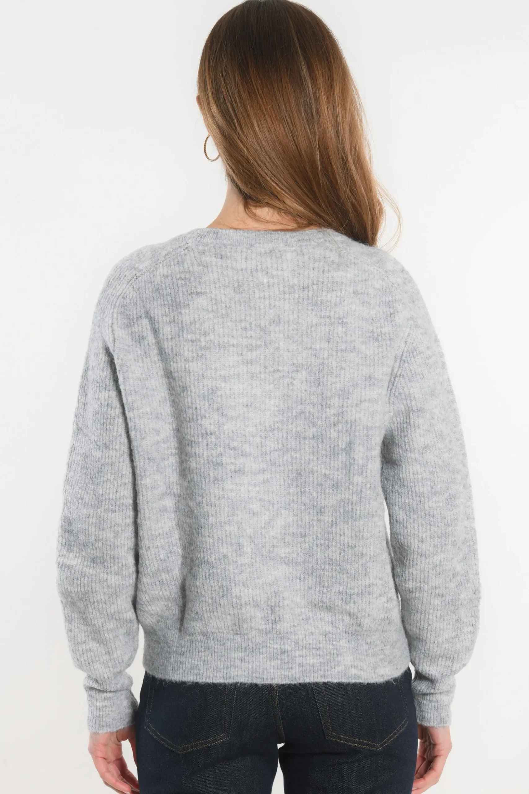 PULL COL V - DANNA - GRIS CHINE^KOOKAÏ Online