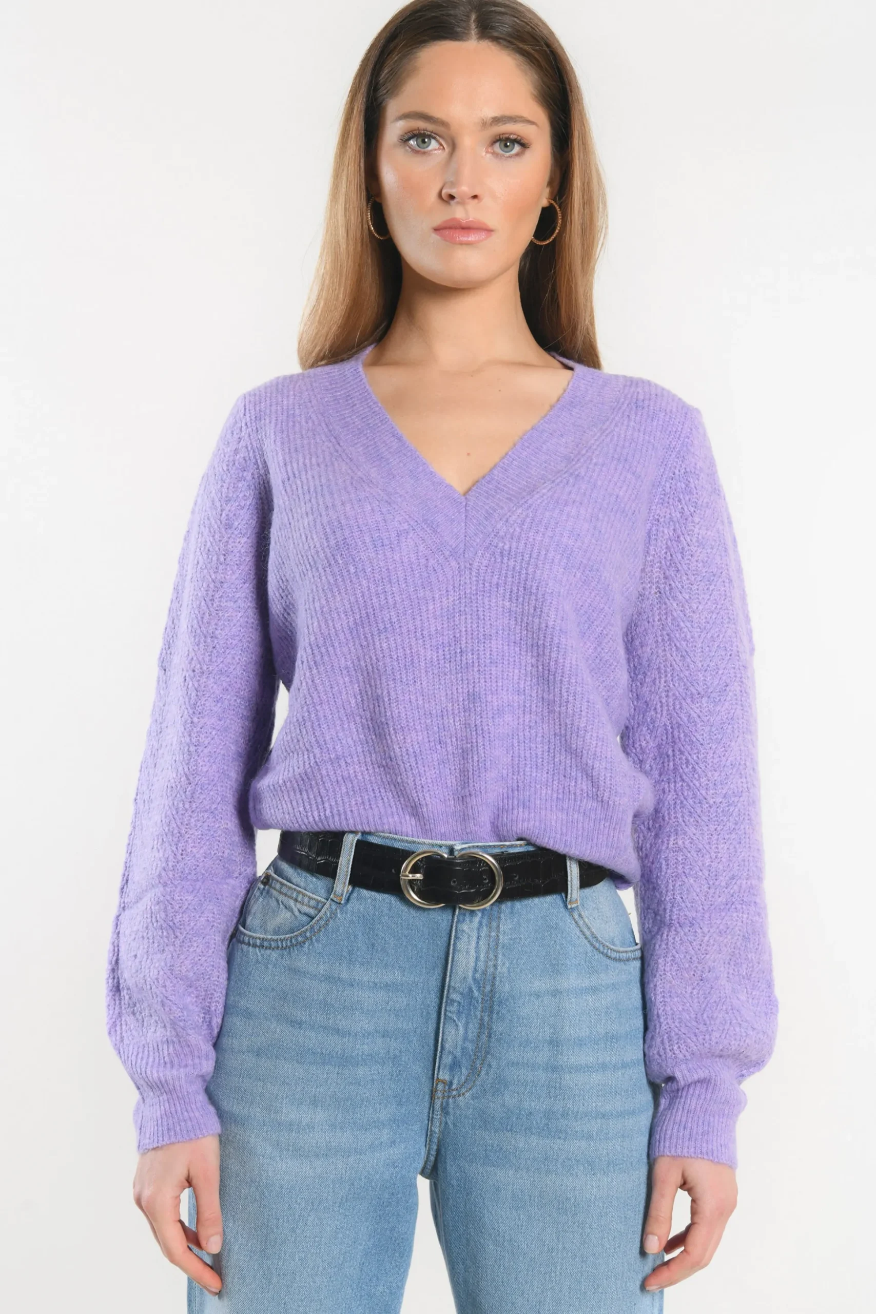 PULL COL V - DAYANA -^KOOKAÏ Best Sale