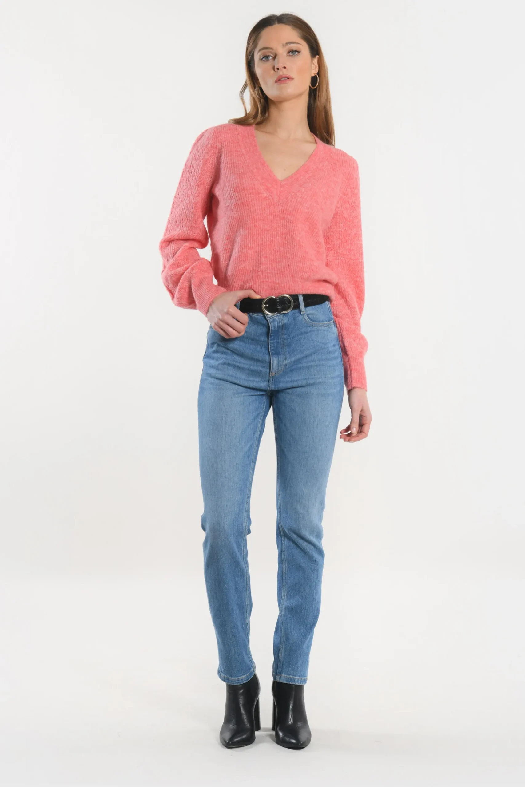 PULL COL V - DAYANA - RAPTUR ROSE^KOOKAÏ Best Sale