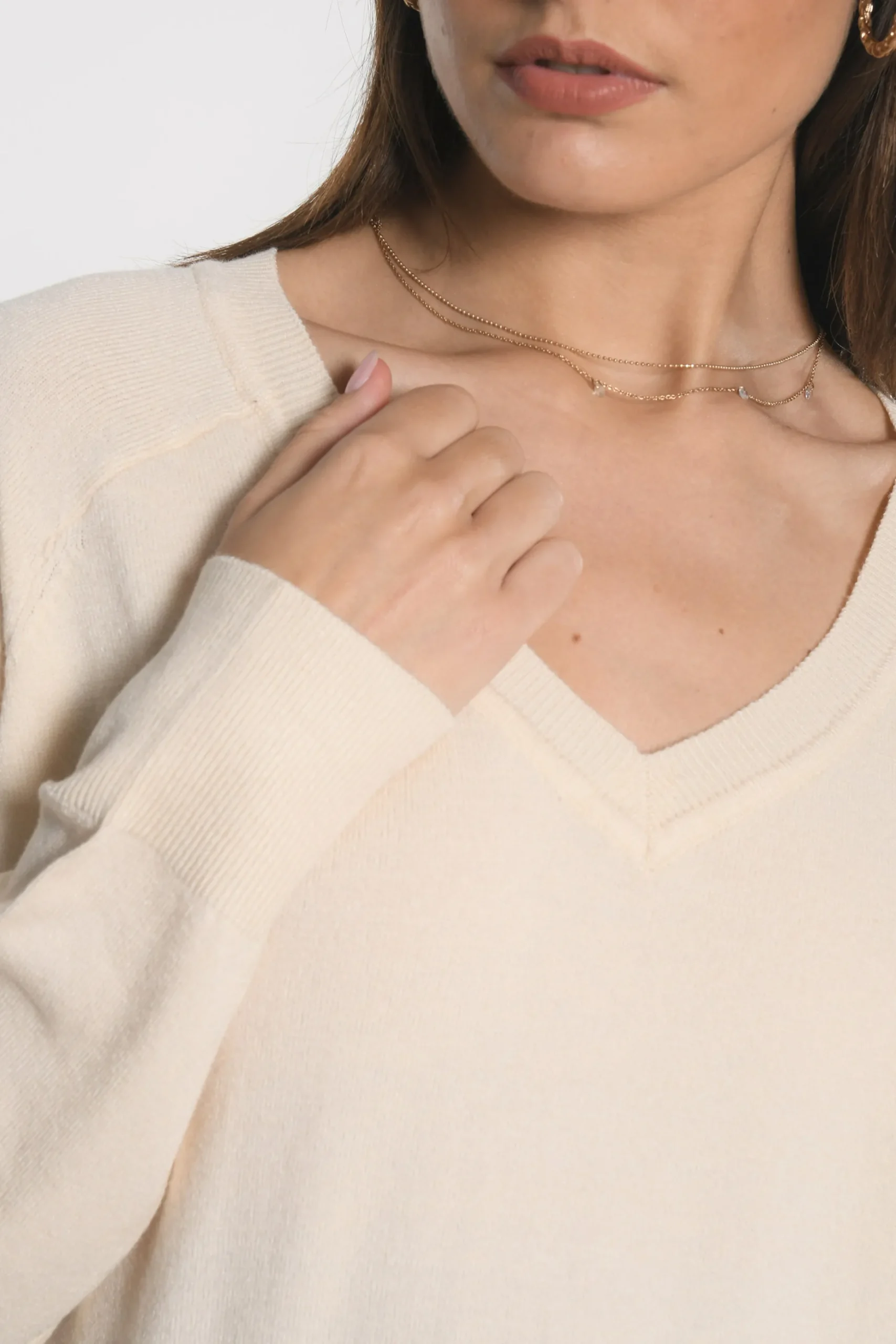 PULL COL V NOLWENN^KOOKAÏ Flash Sale