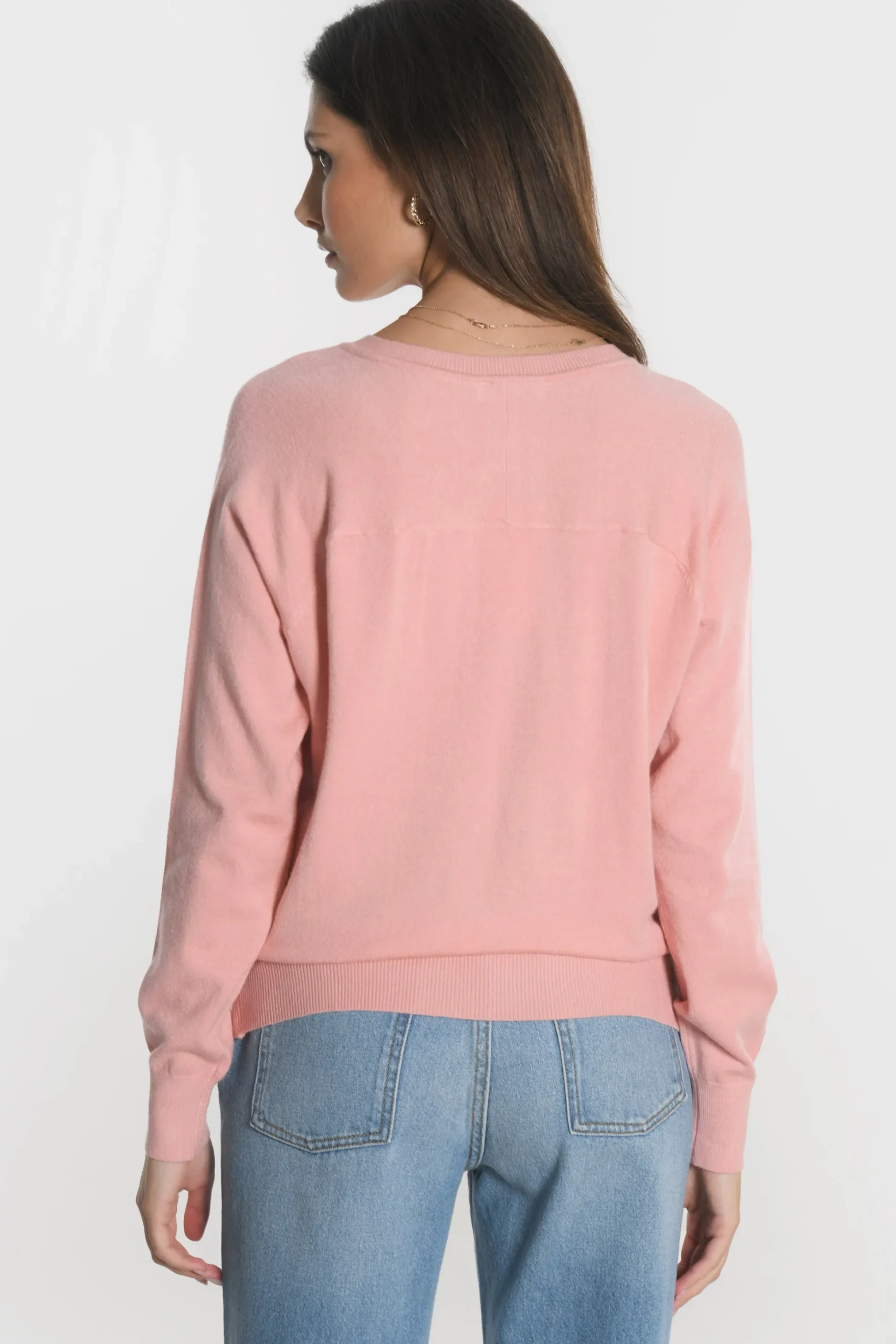 PULL COL V NOLWENN MELLOW ROSE^KOOKAÏ Fashion
