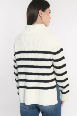 PULL MARIN SIW ÉCRU/MARINE^KOOKAÏ Flash Sale