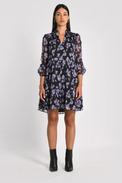 ROBE COURTE FLEURS MADISON MULTI VIOLET^KOOKAÏ Discount