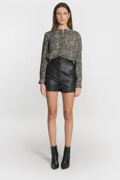 Short en cuir Wren^KOOKAÏ Cheap