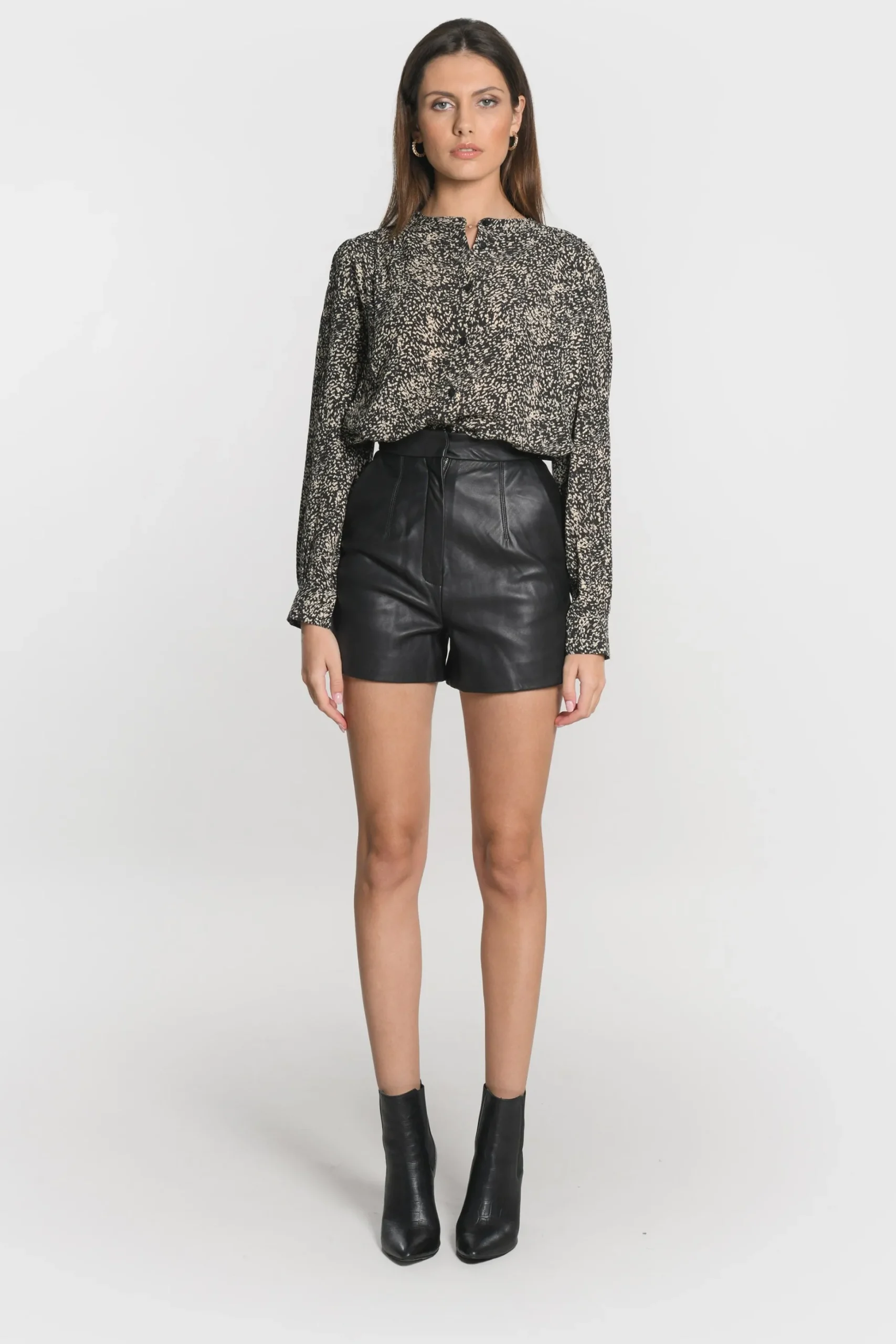 Short en cuir Wren^KOOKAÏ Cheap