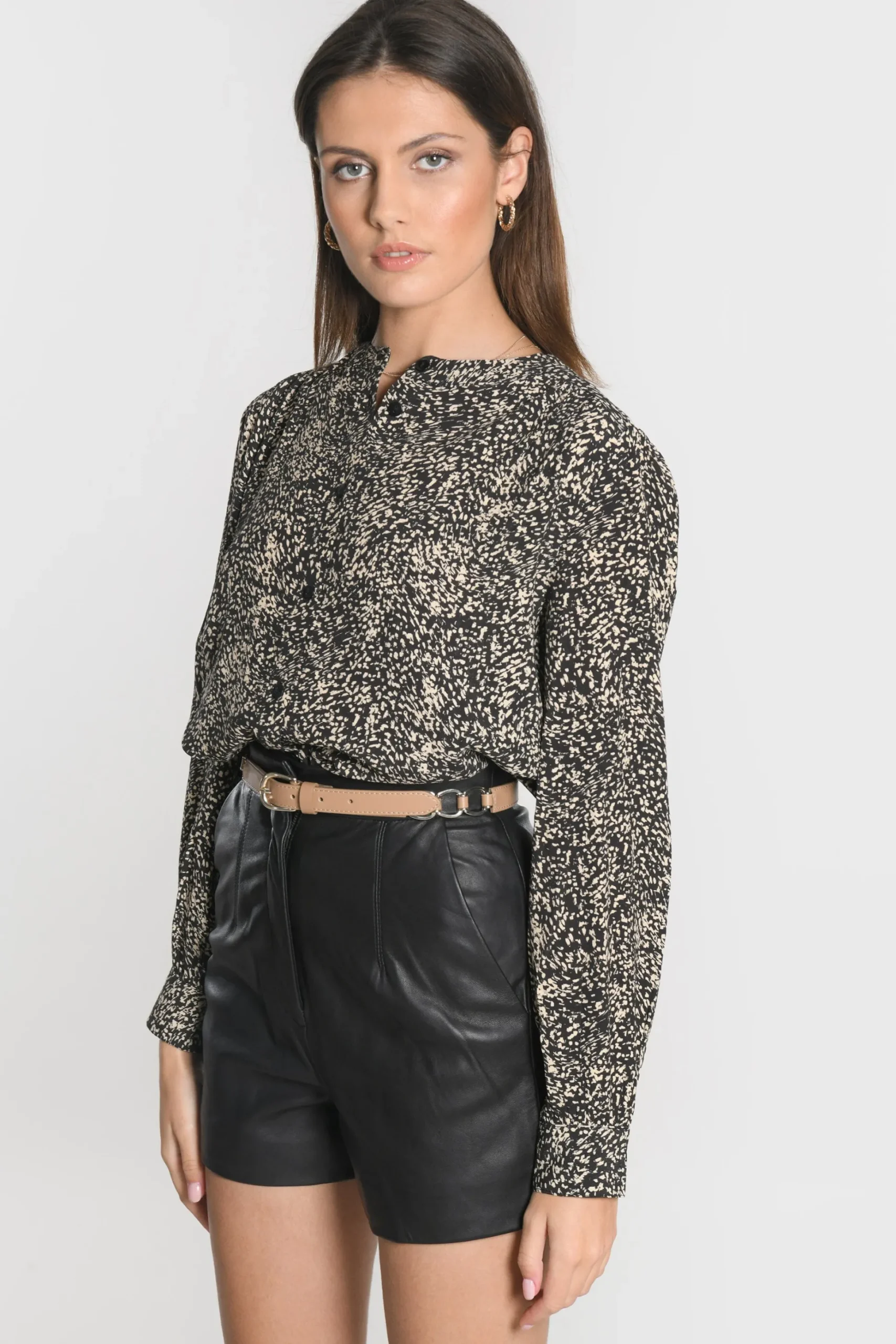Short en cuir Wren^KOOKAÏ Cheap