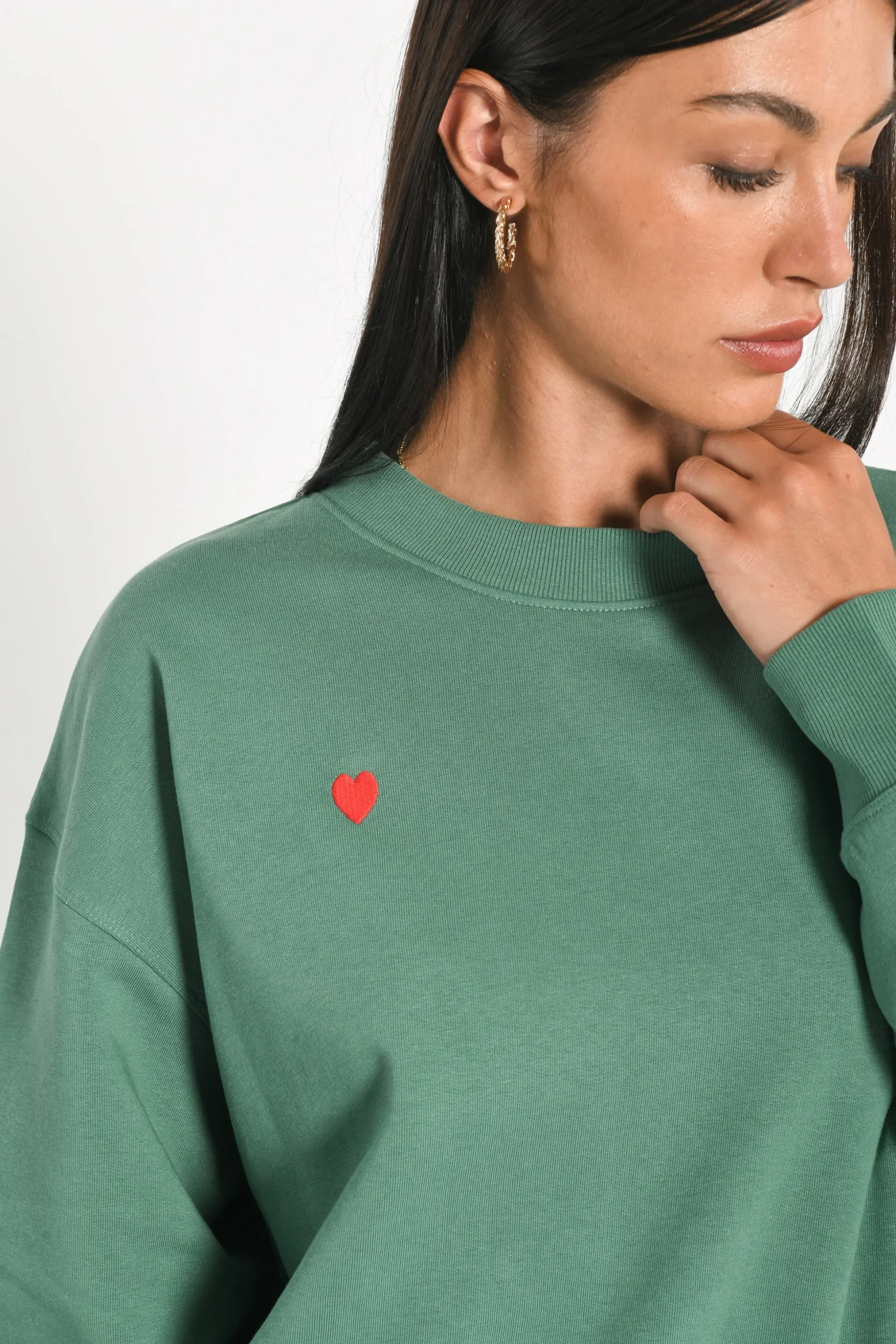 SWEATSHIRT COEUR - SUZY -^KOOKAÏ Fashion