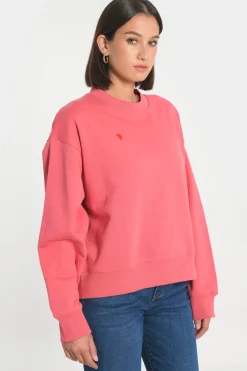 SWEATSHIRT COEUR - SUZY - RAPTURE ROSE^KOOKAÏ Cheap