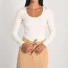 T-SHIRT FINES COTES COL DANSEUSE MERRY^KOOKAÏ Shop