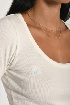 T-SHIRT FINES COTES COL DANSEUSE MERRY^KOOKAÏ Shop